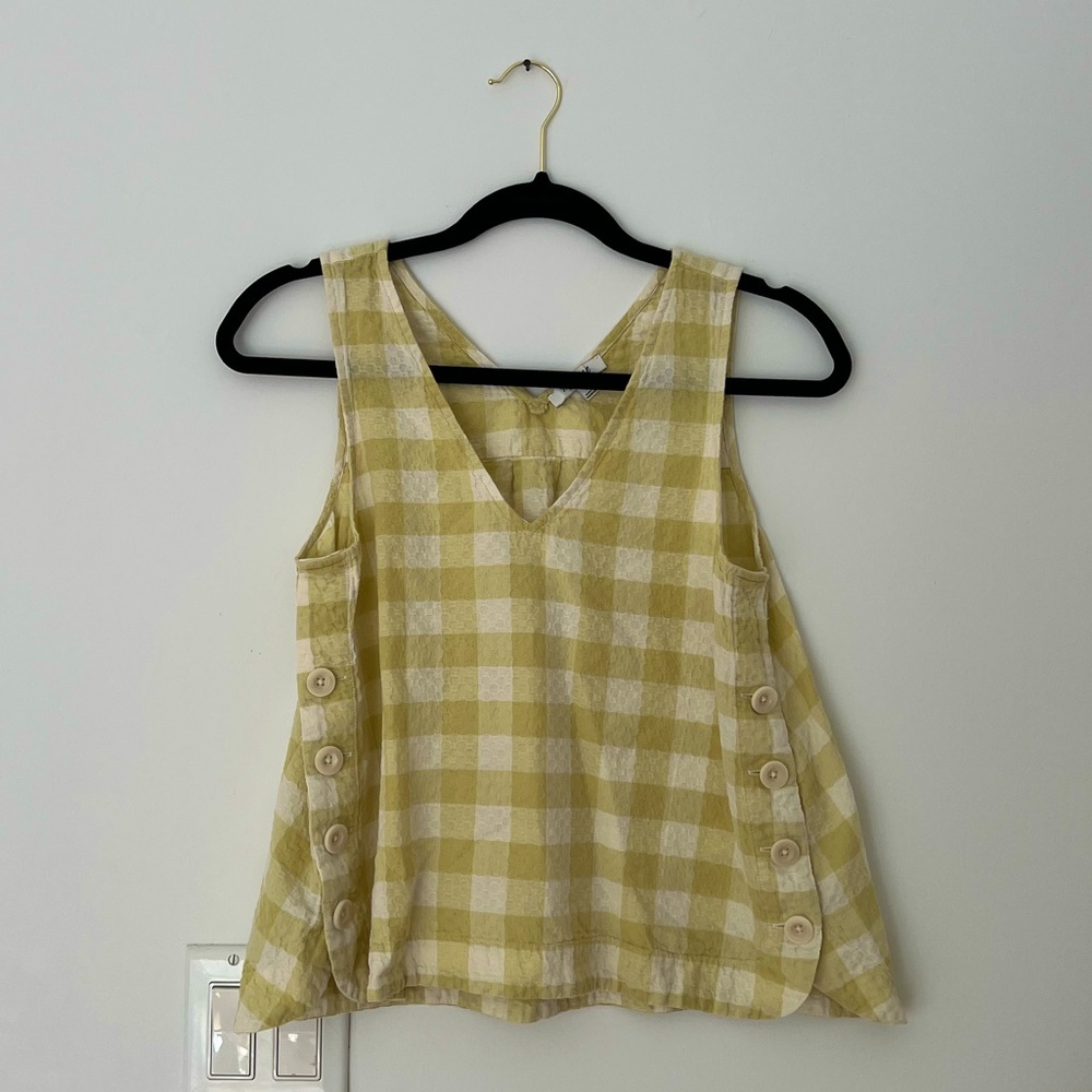 Madewell Button Sides Tank